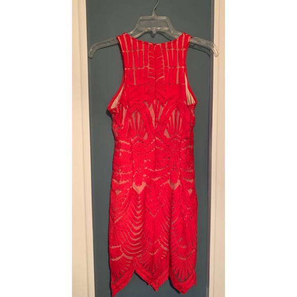 Red Lace Dress - Picture 2 of 2